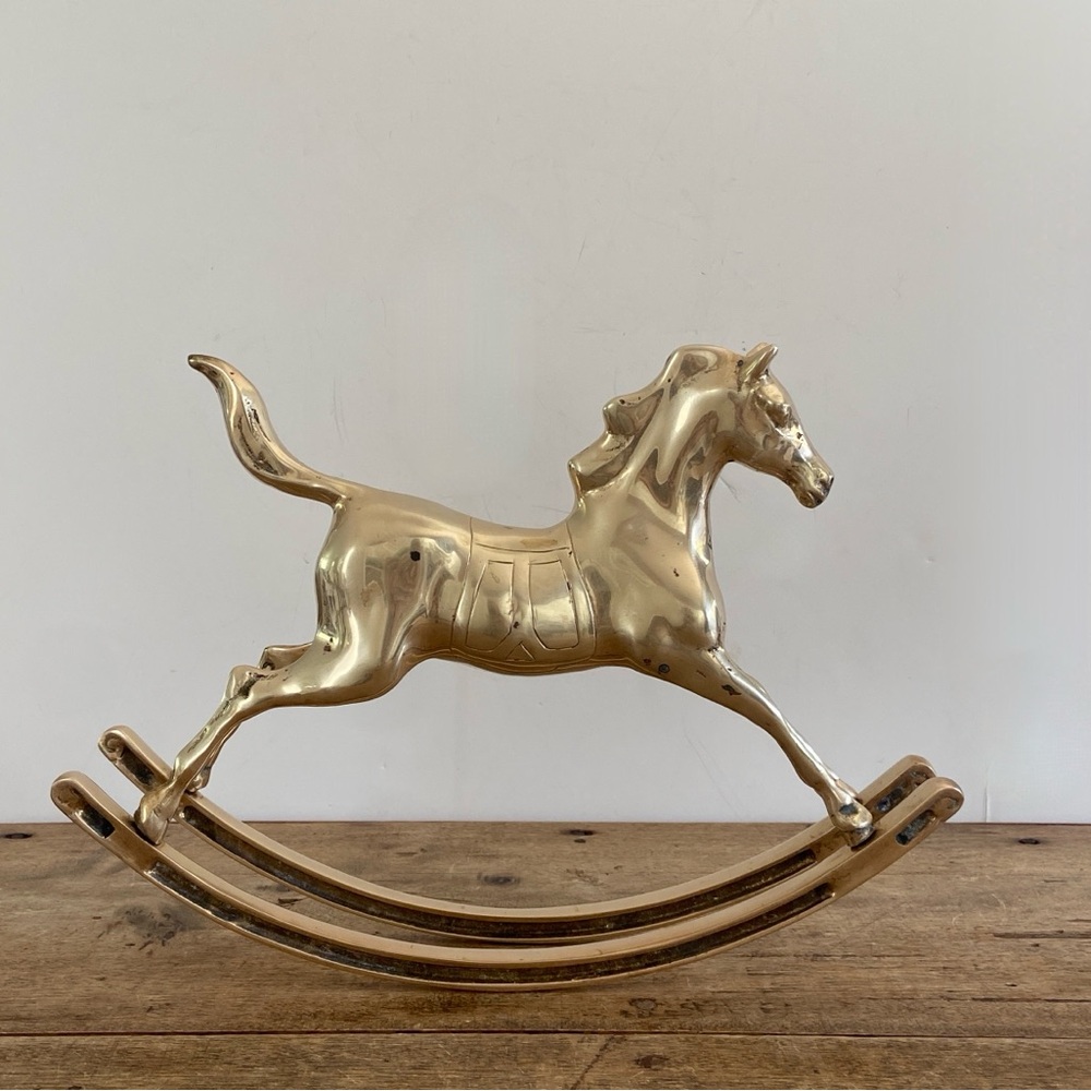 Brass Rocking Horse - Picture 6 of 10
